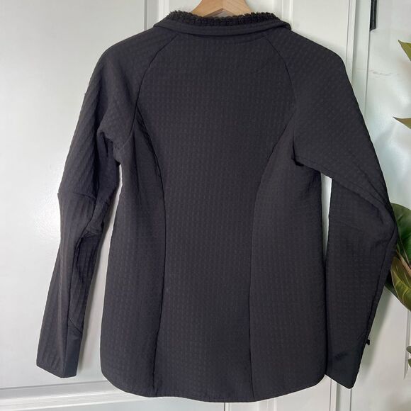 Patagonia black zip up jacket coat size small women’s winter outdoor wear D103 - Picture 5 of 7